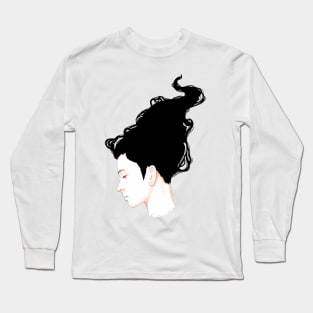 Side Portrait Long Sleeve T-Shirt